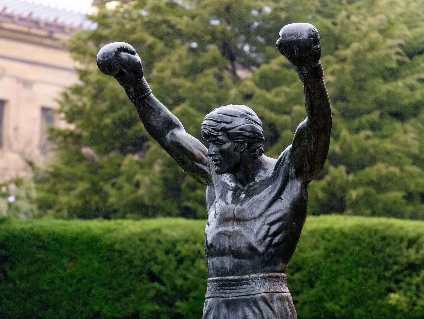 Picture of Rocky Statue