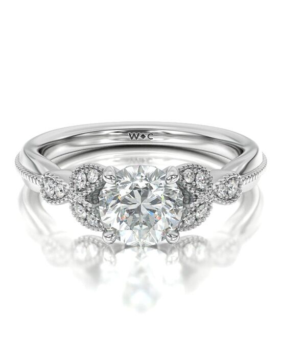With Clarity Vintage Princess, Cushion, Emerald, Radiant, Round, Oval Cut Engagement Ring - 1