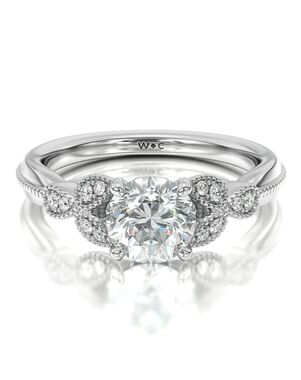 With Clarity Vintage Princess, Cushion, Emerald, Radiant, Round, Oval Cut Engagement Ring