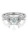 With Clarity Vintage Princess, Cushion, Emerald, Radiant, Round, Oval Cut Engagement Ring - thumbnail - 1