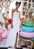 INES DI SANTO Spring 2023 - Faiza Sheath Wedding Dress - thumbnail - 1