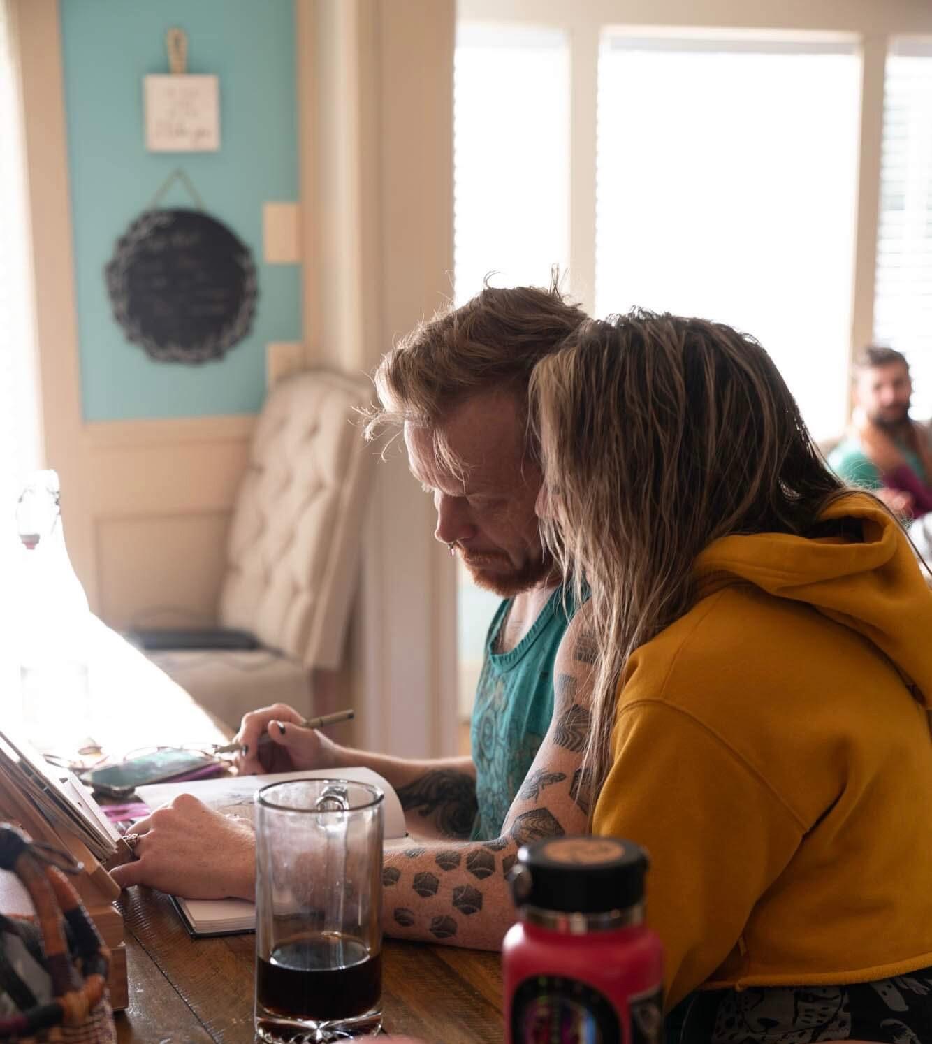 We create art together and alongside one another 🥰