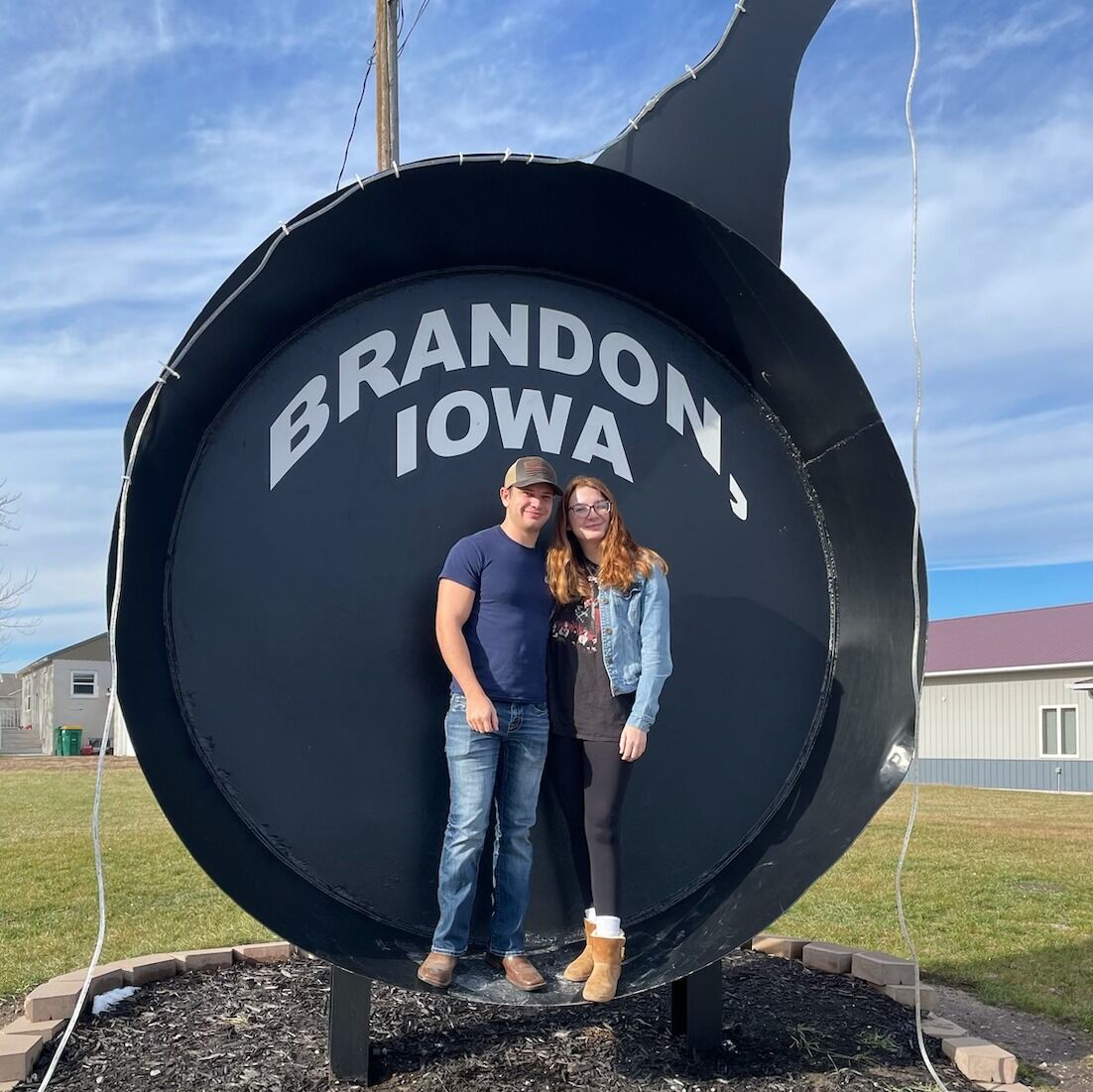 Picture of Iowa's Largest Frying Pan
