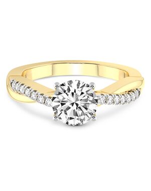 Friendly Diamonds Unique Princess, Asscher, Cushion, Emerald, Heart, Marquise, Pear, Radiant, Round, Oval Cut Engagement Ring