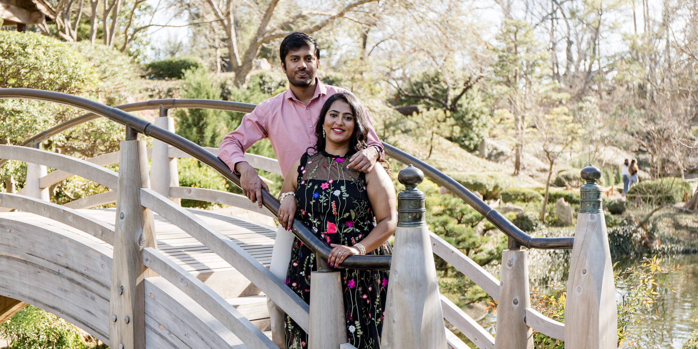 Anisha & Nikhil Home Page Banner