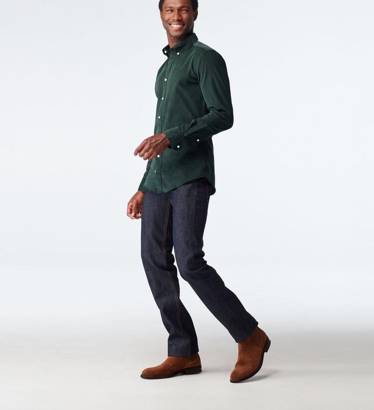 button up corduroy shirt