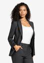 Generation Tux Women's Charcoal Suit Pantsuits and Separates Wedding Dress - thumbnail - 5