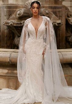 Martina Liana 1651 Fit-and-Flare Wedding Dress
