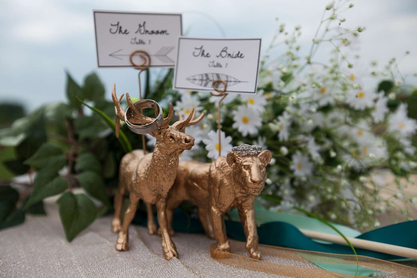 Animal Figurine Place Card Holders