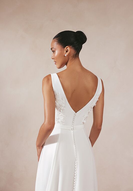 Adore by Justin Alexander Zariza A-Line Wedding Dress - 2