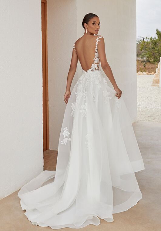Adore by Justin Alexander Liliana A-Line Wedding Dress - 3