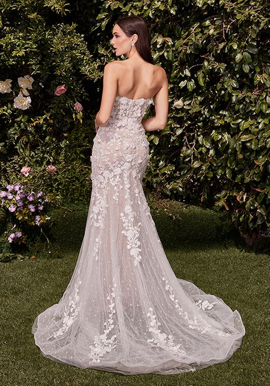 Ladivine CD793W Mermaid and Trumpet Wedding Dress - 2