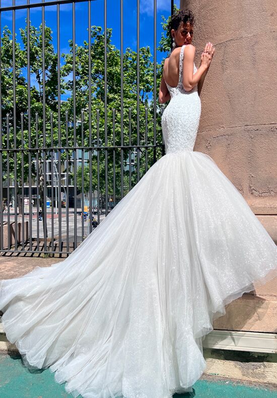 Demetrios AM15 Mermaid Wedding Dress - 1
