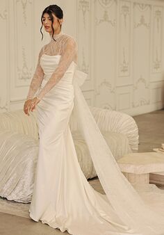 Martina Liana ML1874 Column Wedding Dress