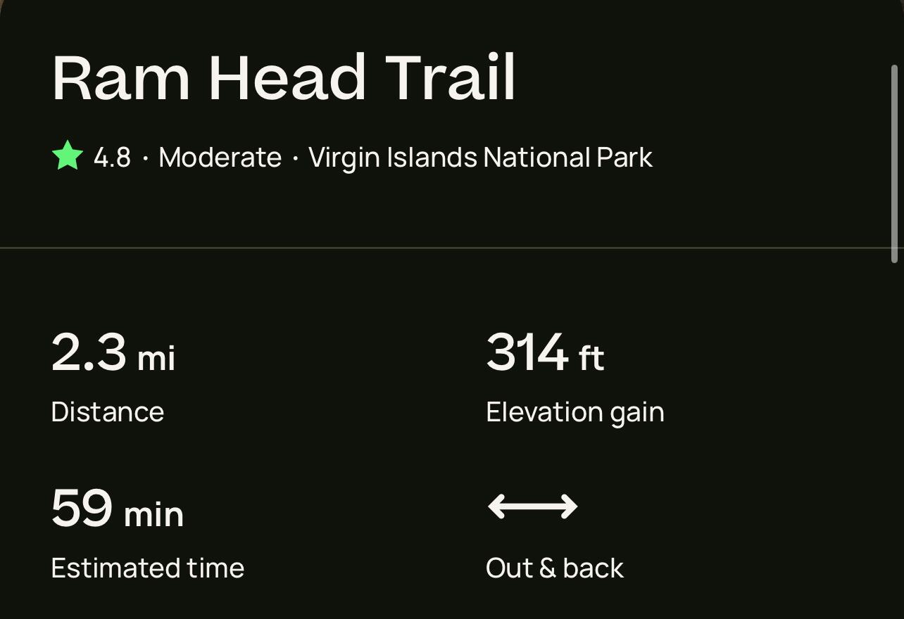 Picture of Ram Head Trail