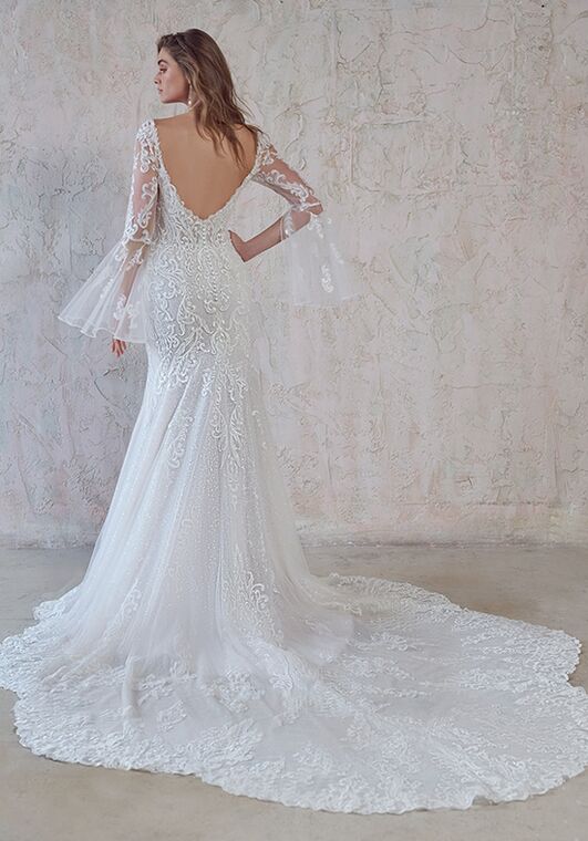 Maggie Sottero NORELLE Fit-and-Flare Wedding Dress - 2