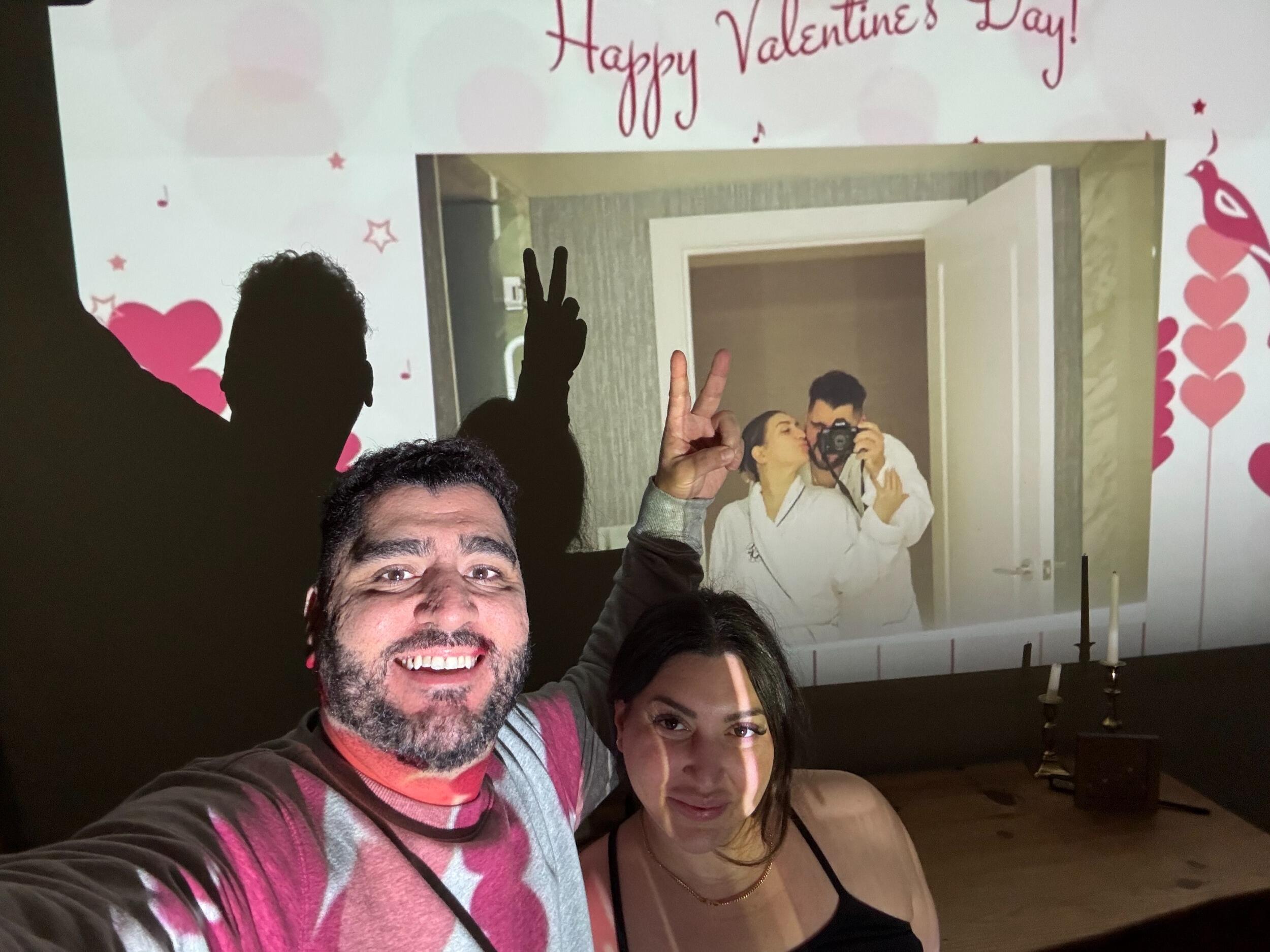 Samira: "My favorite Valentine, always."