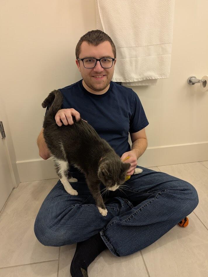 A couple weeks before Thanksgiving, Anthony decided to surprise Dillon by adding a new addition to the family. Twinkie was a rescue who now had her forever home.