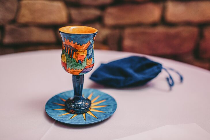 Hand-Painted Kiddush Cup