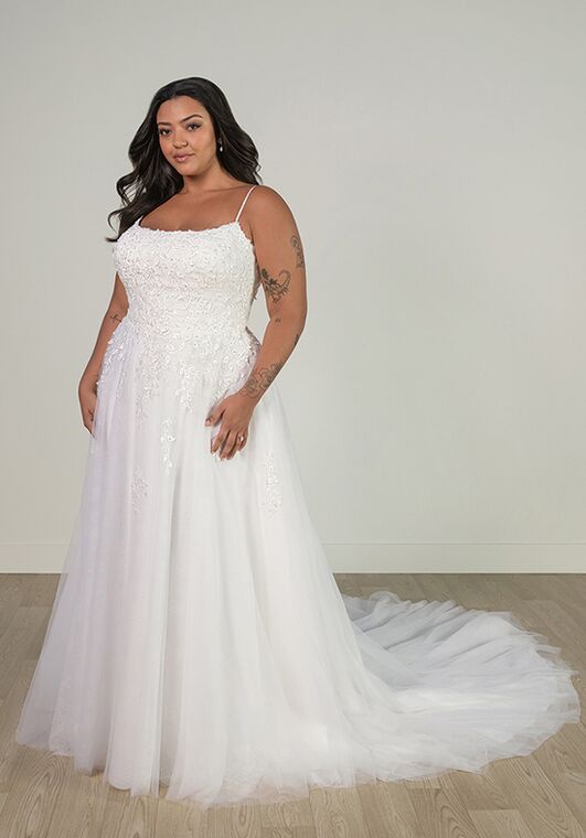 Stella York SY8105+ A-Line Wedding Dress - 3