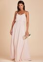 Birdy Grey Gwennie Dress in Pale Blush V-Neck Bridesmaid Dress - thumbnail - 2