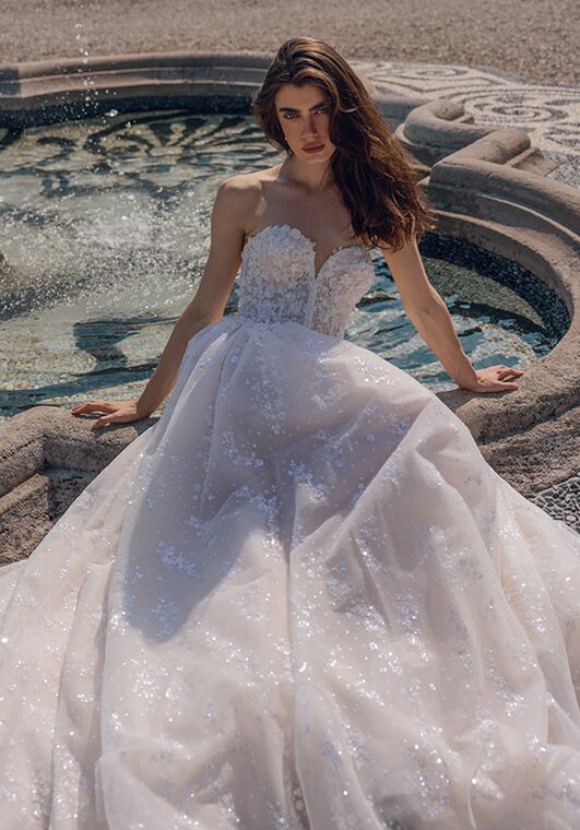 Endless Love collection by Ricca Sposa Eva 24-008(2) Ball Gown Wedding Dress - 2