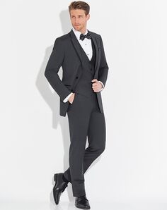 Allure Men Granite Tuxedo Gray Tuxedo