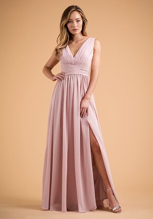 B2 Bridesmaids by Jasmine B223007 V-Neck Bridesmaid Dress