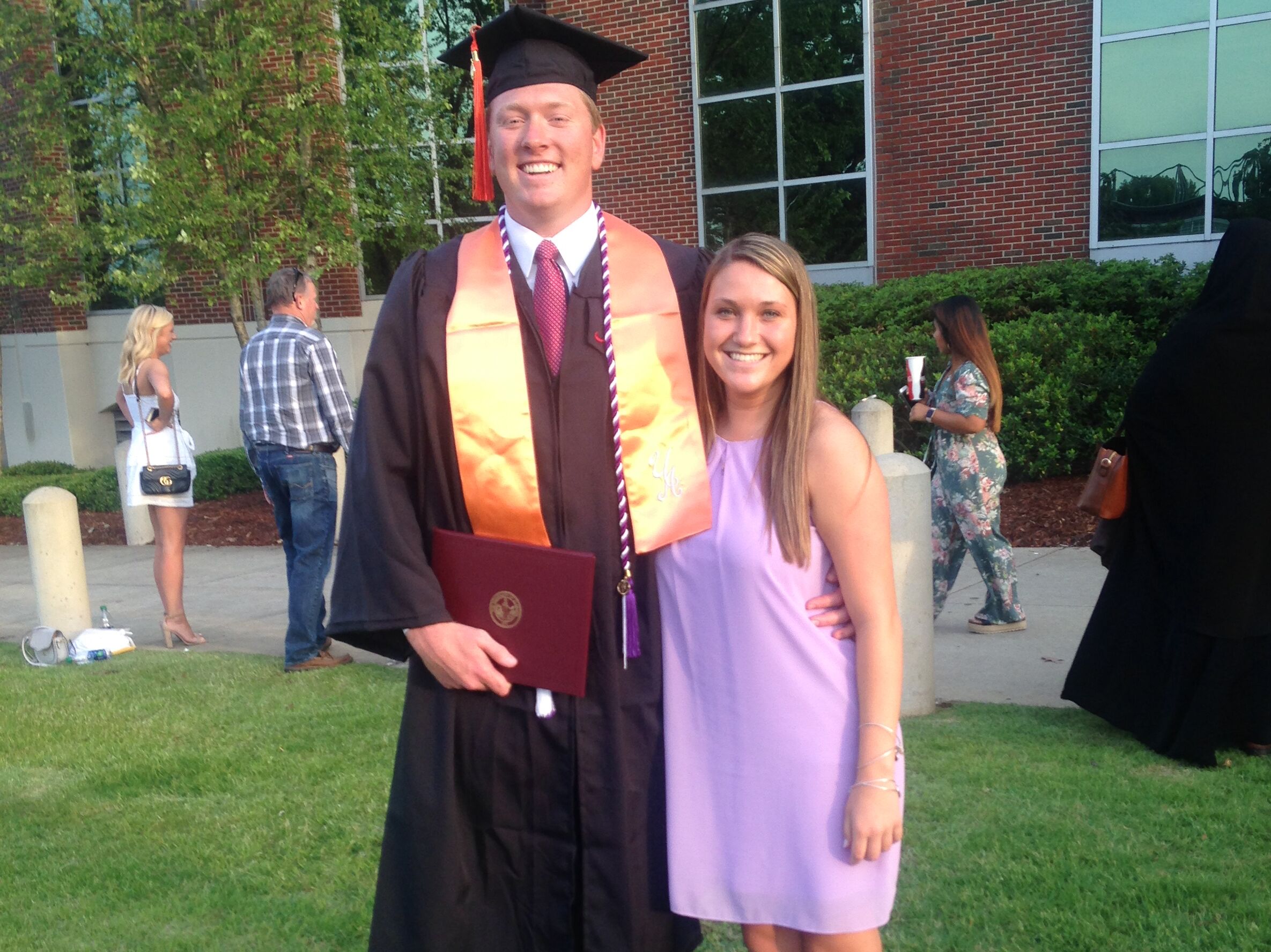 Picture of Carter’s college graduation 