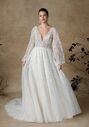 Justin Alexander Gala A-Line Wedding Dress - thumbnail - 1