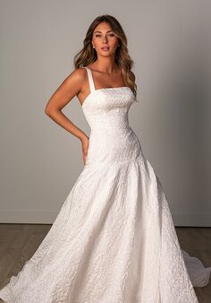 Stella York SY8202 Fit-and-Flare Wedding Dress