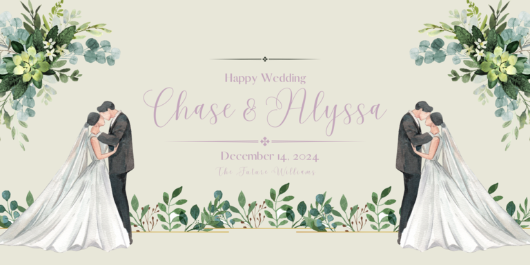 Alyssa & Chase Home Page Banner