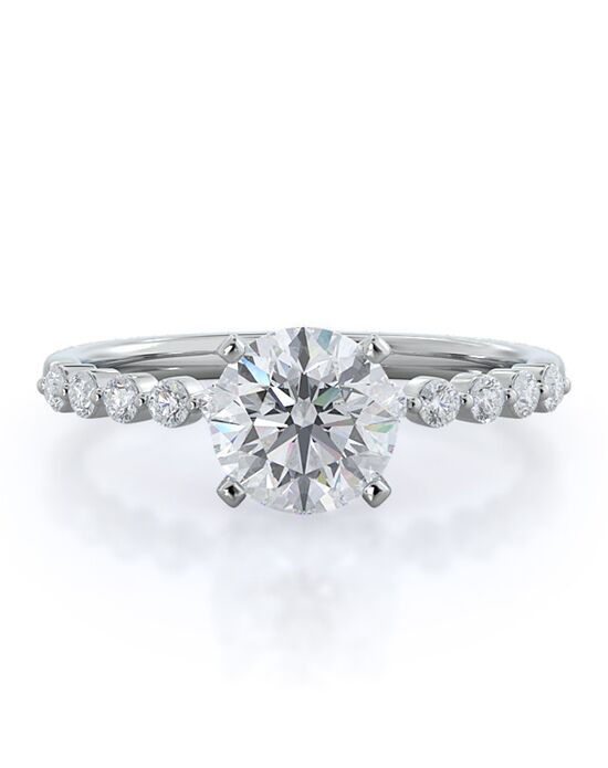 With Clarity Elegant Princess, Asscher, Emerald, Marquise, Radiant, Round, Oval Cut Engagement Ring - 1