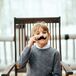 Mustached Ring Bearer for Winter Wedding