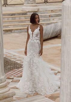 LOVE by Pnina Tornai for Kleinfeld 15020P Fit-and-Flare Wedding Dress