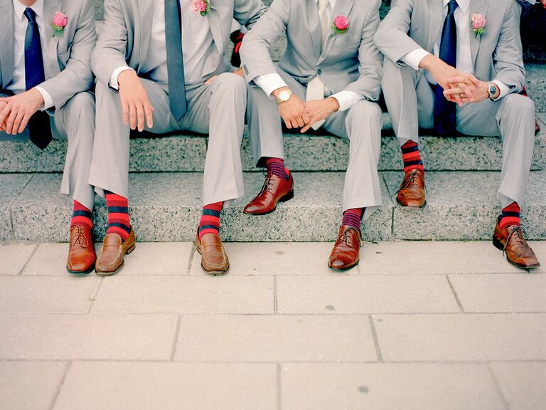 Groomsman socks