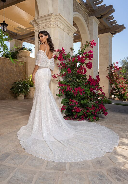KITTYCHEN JEWEL, H2534 Fit-and-Flare Wedding Dress - 2