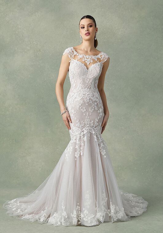 Justin Alexander Fabiana Fit-and-Flare Wedding Dress - 3