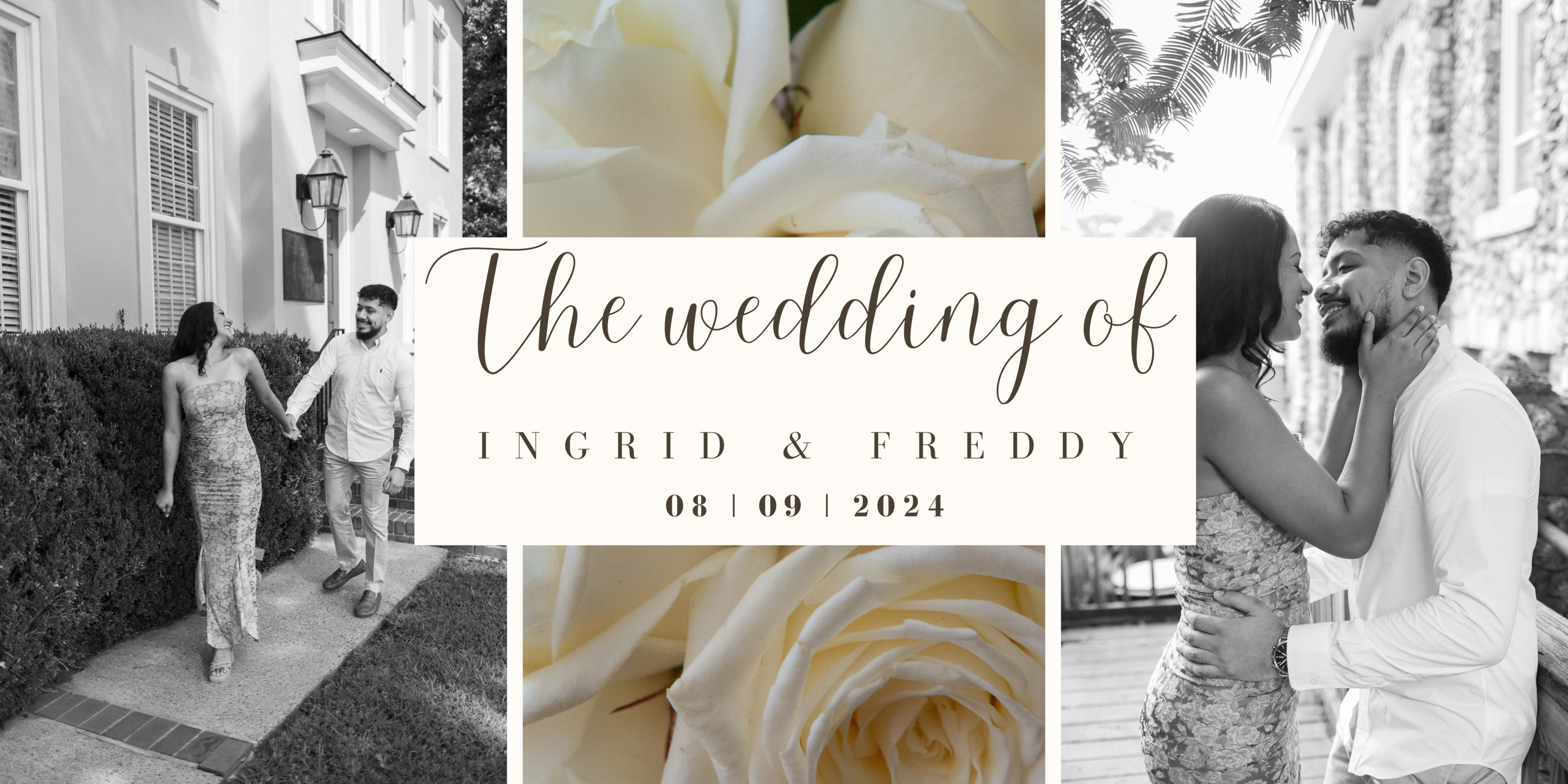 Ingrid & Freddy Home Page Banner