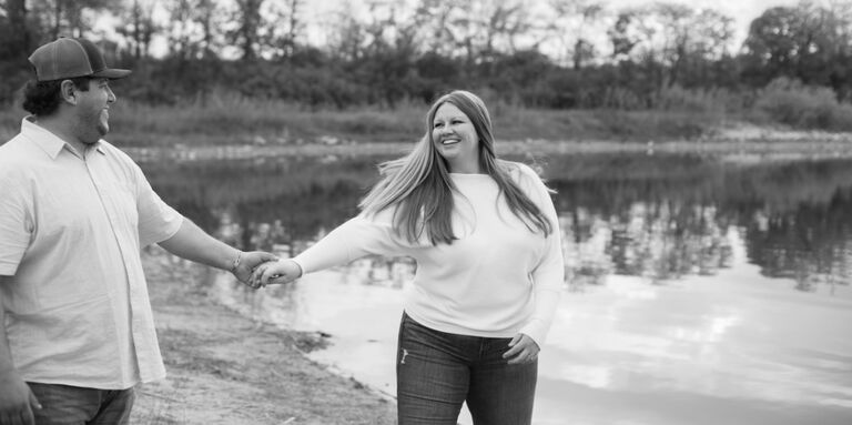 Kristen & Justin  Home Page Banner