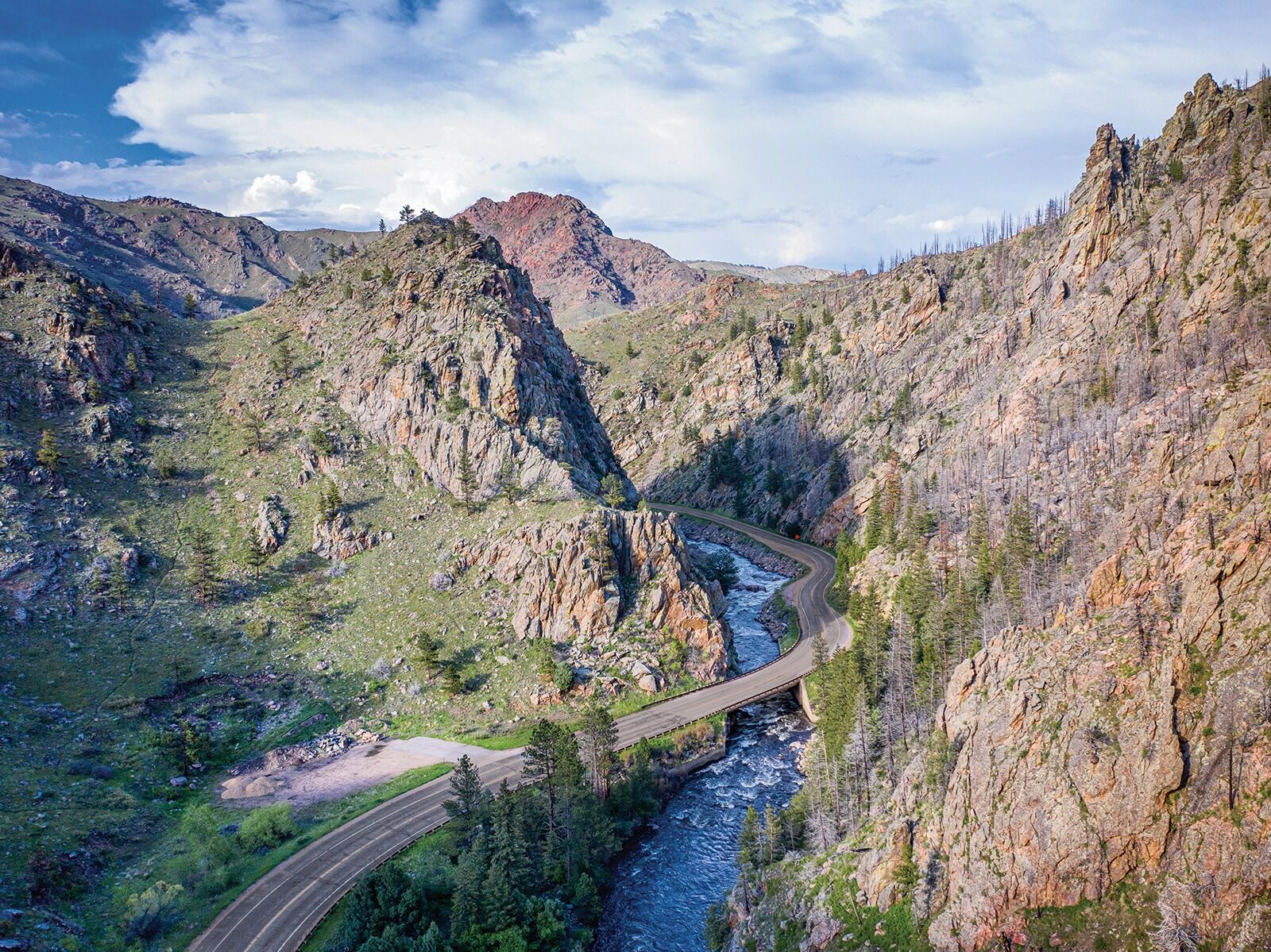Picture of Drive or Walk the Cache la Poudre River