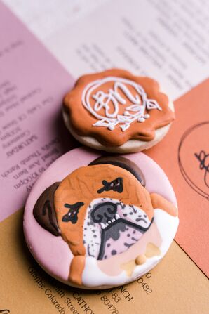 Pet-Inspired Cookie Wedding Favors