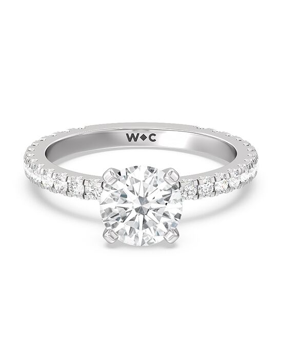 With Clarity Classic Princess, Asscher, Cushion, Emerald, Marquise, Pear, Radiant, Round, Oval Cut Engagement Ring - 1