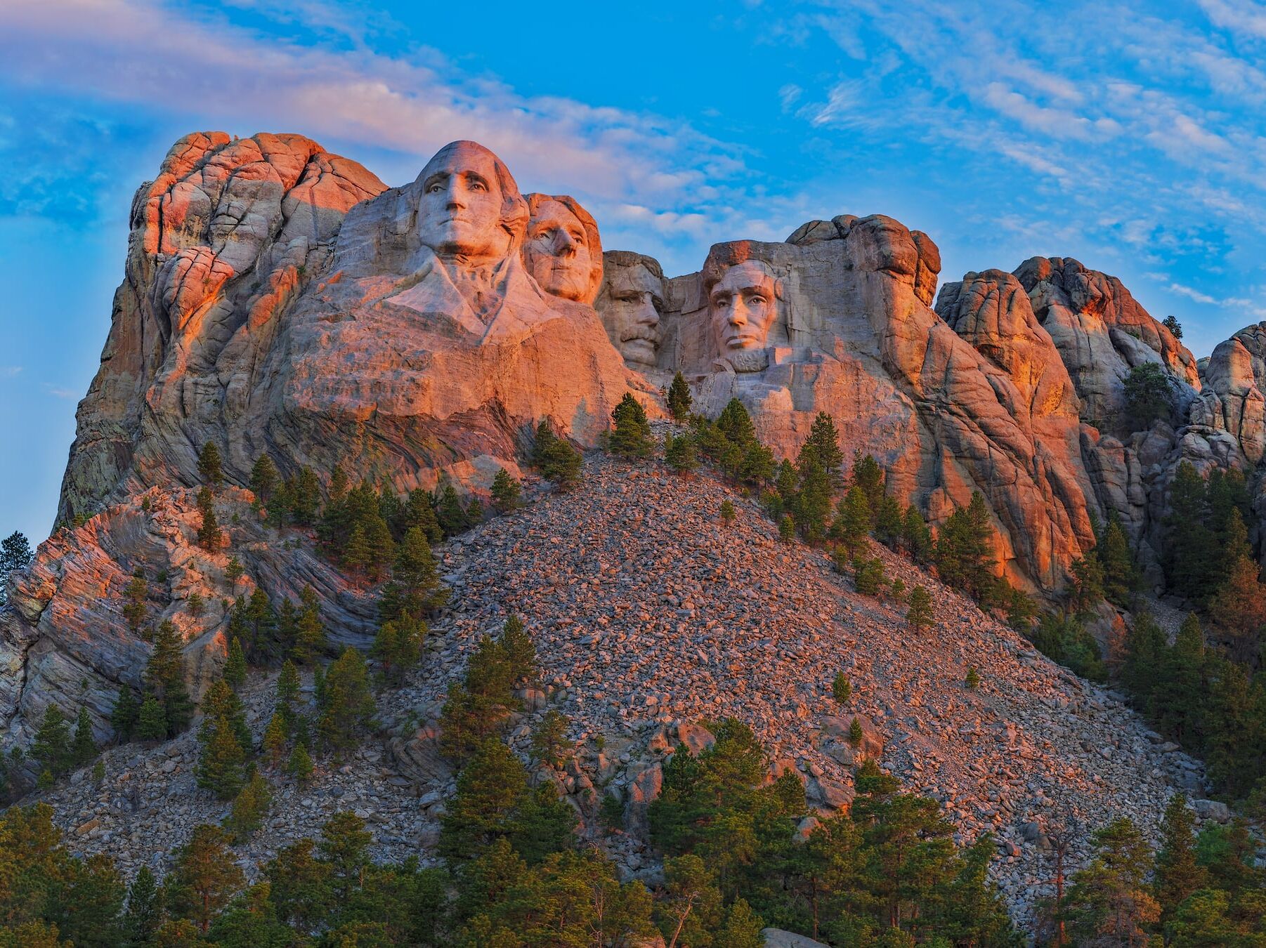 Picture of Mount Rushmore National Memorial