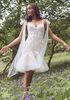 Rebecca Ingram WHITNEY Fit-and-Flare Wedding Dress - thumbnail - 2