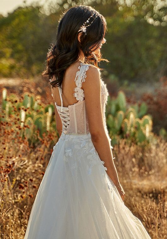 AW Bridal AW Deanna Wedding Dress A-Line Wedding Dress - 3