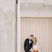 Bride and Groom Portraits at Wave Resort in Long Branch, New Jersey