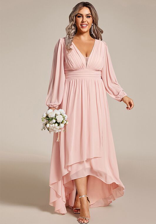 Ever-Pretty ES02043 V-Neck and Plunge Bridesmaid Dress - 2