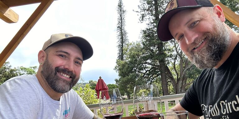Morgan & Dustin Home Page Banner
