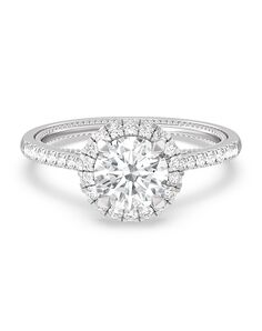 With Clarity Glamorous Princess, Pear, Round Cut Engagement Ring